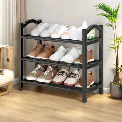 Schuhregal Organizer Starke Tragfähigkeit Mehrschichtige Stabilität Einfache Installation Metall Langlebige Konstruktion Hohes Schuhregal
