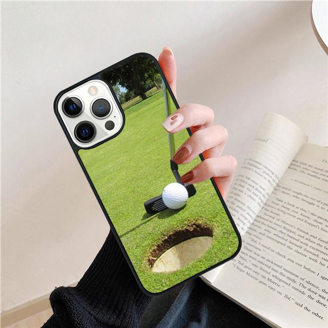 

Sport Golf Ball Course Field Coque Shell For iPhone 17 Air 15 16 14 13 12 Pro Max 11 Pro Max Plus Phone Case Cover iPhone 16plus
