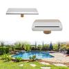 Stainless Steel Water Fountain Pool Waterfall Fount Pool Bathtub Waterfall Tub Spout Waterfall Water Outlet Nozzle