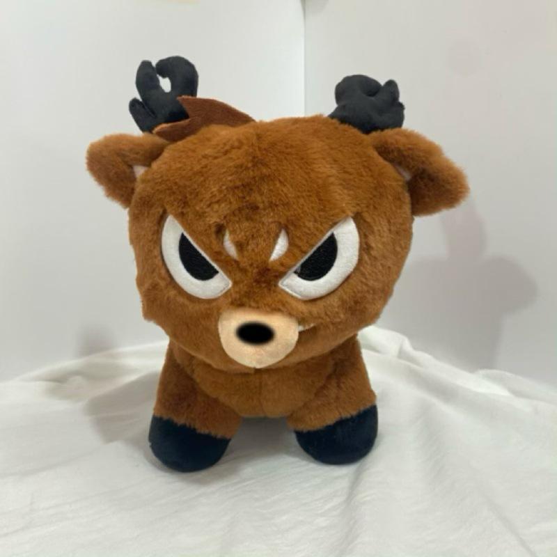 Peluche Alce 99 Notti Transfrontaliero - Carina Decorazione Animale Foresta di Natale