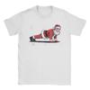 Men T-Shirts Ho Ho Hold The Plank Santa Workout Funny Christmas Vintage Cotton Tees Short Sleeve  T Shirt Round Collar Tops