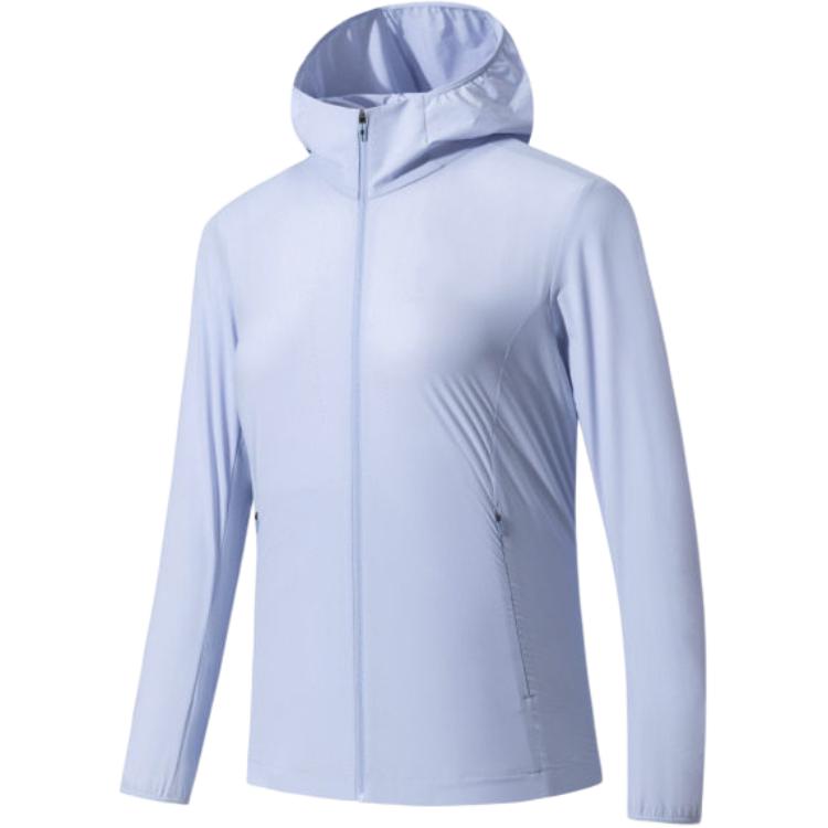 Anta Champion All-Weather Series Hooded Zipper Solid Jacket Women jackets 162620605-6 M