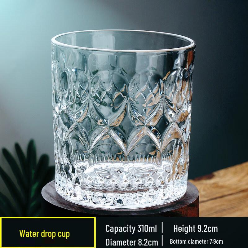 ZISIZ European Style Whiskey Glass