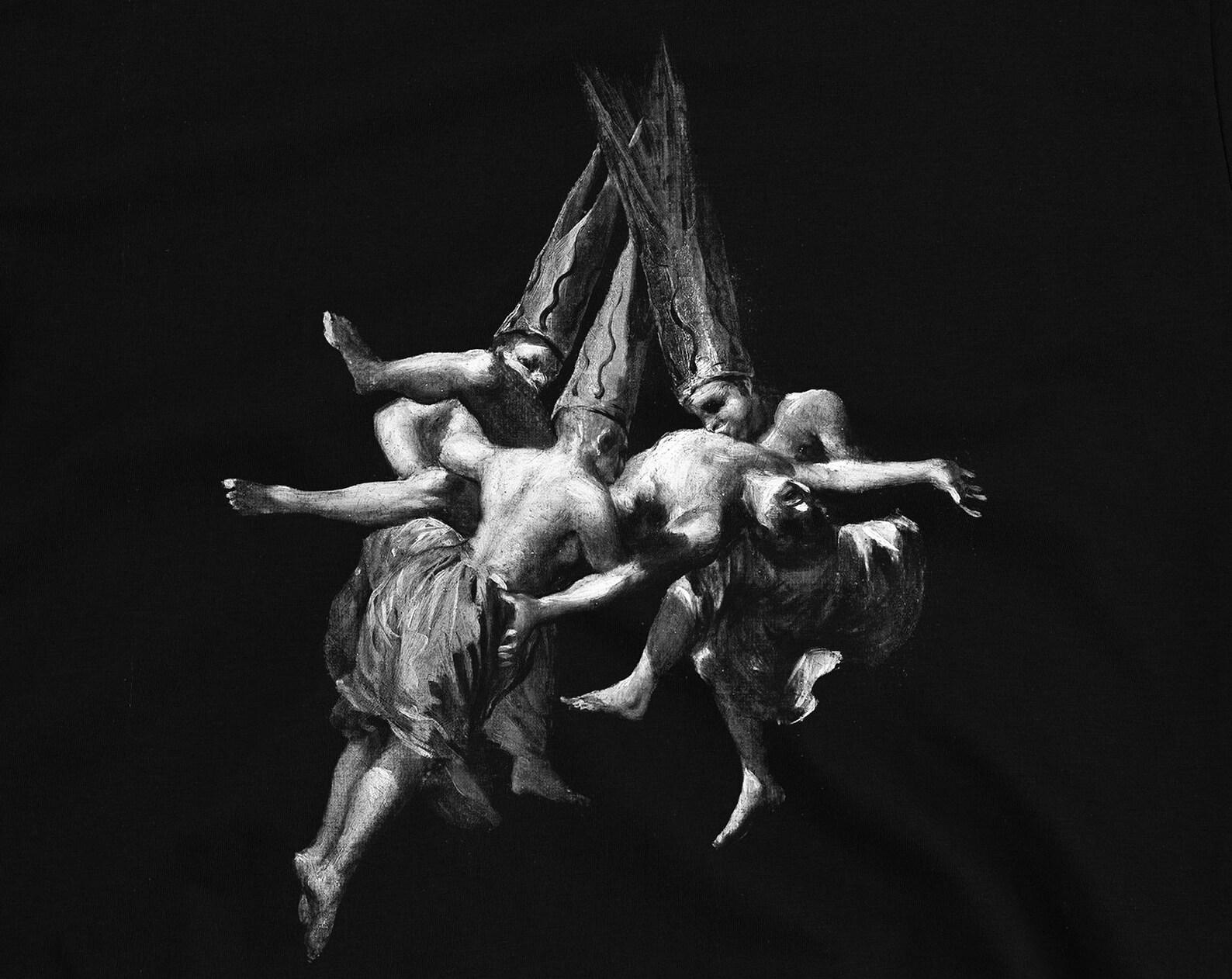 Witches Flight 1798 Francisco Goya T-Shirt | Spanish Inquisition 3XL