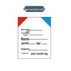 Stainless Steel Hospital Patient Information Display Card
