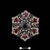 Baroque Style Crystal Brooch - Unisex Retro Palace Metal Lapel Pin