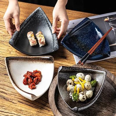 Special Internet Celebrity Snack Creative Japanese Ceramic Art Basket Restaurant Sushi Restaurant Tableware Plate Fruit Plate