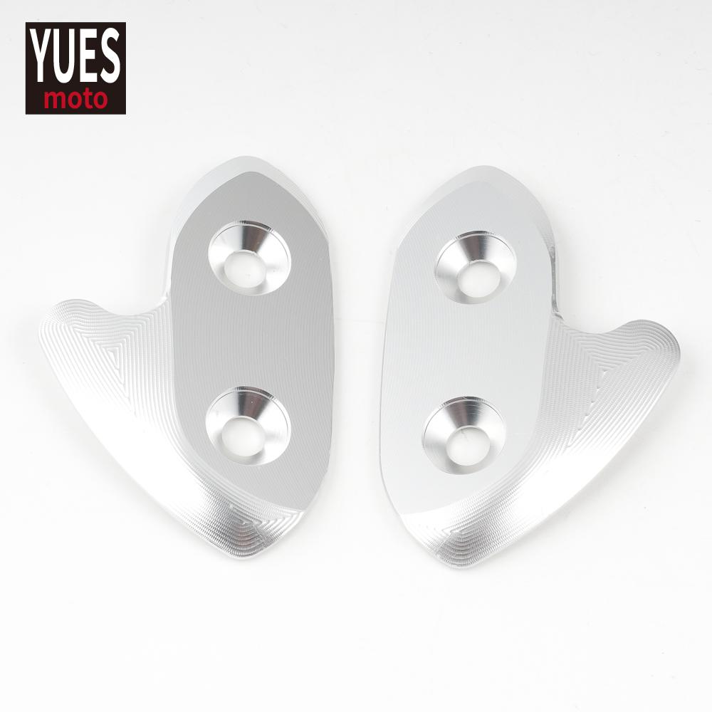 Moto Accessories Mirror Hole Cover Windscreen Driven Mirror Eliminators Cap For YAMAHA R1 R1M YZF R1 2015 2016 2017