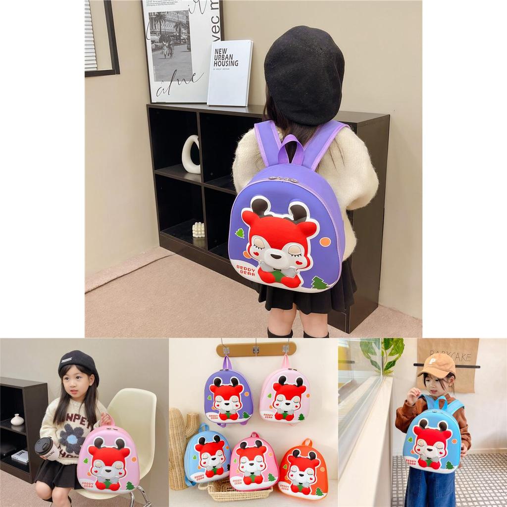 Cute 3d Cartoon Backpack For Kids With Lightweight Eva Material For Preschool