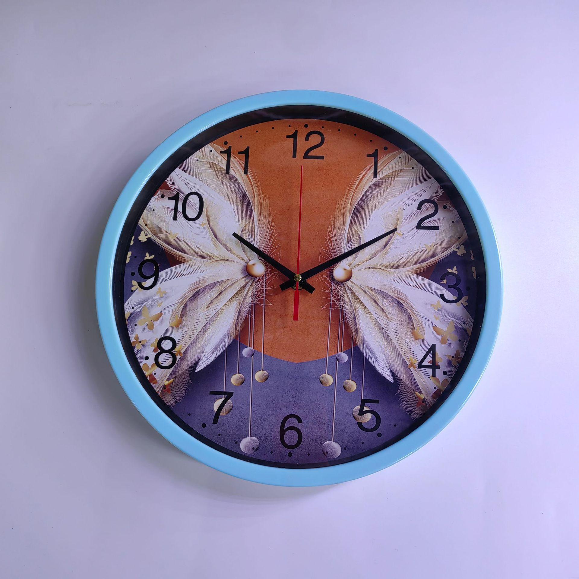 

Скандинавские креативные настенные часы, гостевая спальня, домашние стильные настенные часы, атмосферные современные персонализированные креативные кварцевые часы 12 дюймов 12 inch 30cm