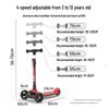 FOREVER Kids 3-Wheel Flashing Scooter