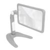 Magnifying Glass with 48 LED Cold Warm Light 2.5X 3 Modes 180 Degree Rotation Rectangular Illuminated Lighted Reading