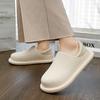 2024 Winter Men Women Clogs Slippers Warm Furry Slides Unisex Indoor Home Cotton Shoes Men's Casual Fluff Slides Plush Fur Clogs