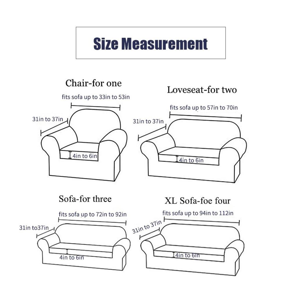 Elastic Sofa Cover, All Inclusive, Anti Slip, Cat Scratch Resistant, Washable, Dust-Proof Sofa Cover, Furniture Protective Cover