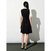 PEACEBIRD Women's French V-Neck A-Line Dress