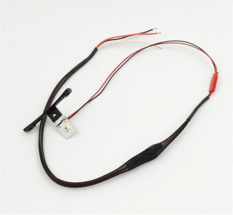 2 Pcs Universal Chip LED Devil Demon Eye Red Car Headlight Retrofit Kit