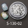 Nail Art Jewelry, Japanese Tableware, Gold And Silver Spoons And Forks Diy Metal Nail Jewelry