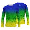Men's T-shirt Long Sleeve Print T-shirt Loose Fashion Casual Print Tees Top Men's Clothing Oversized Outdoor Pullover