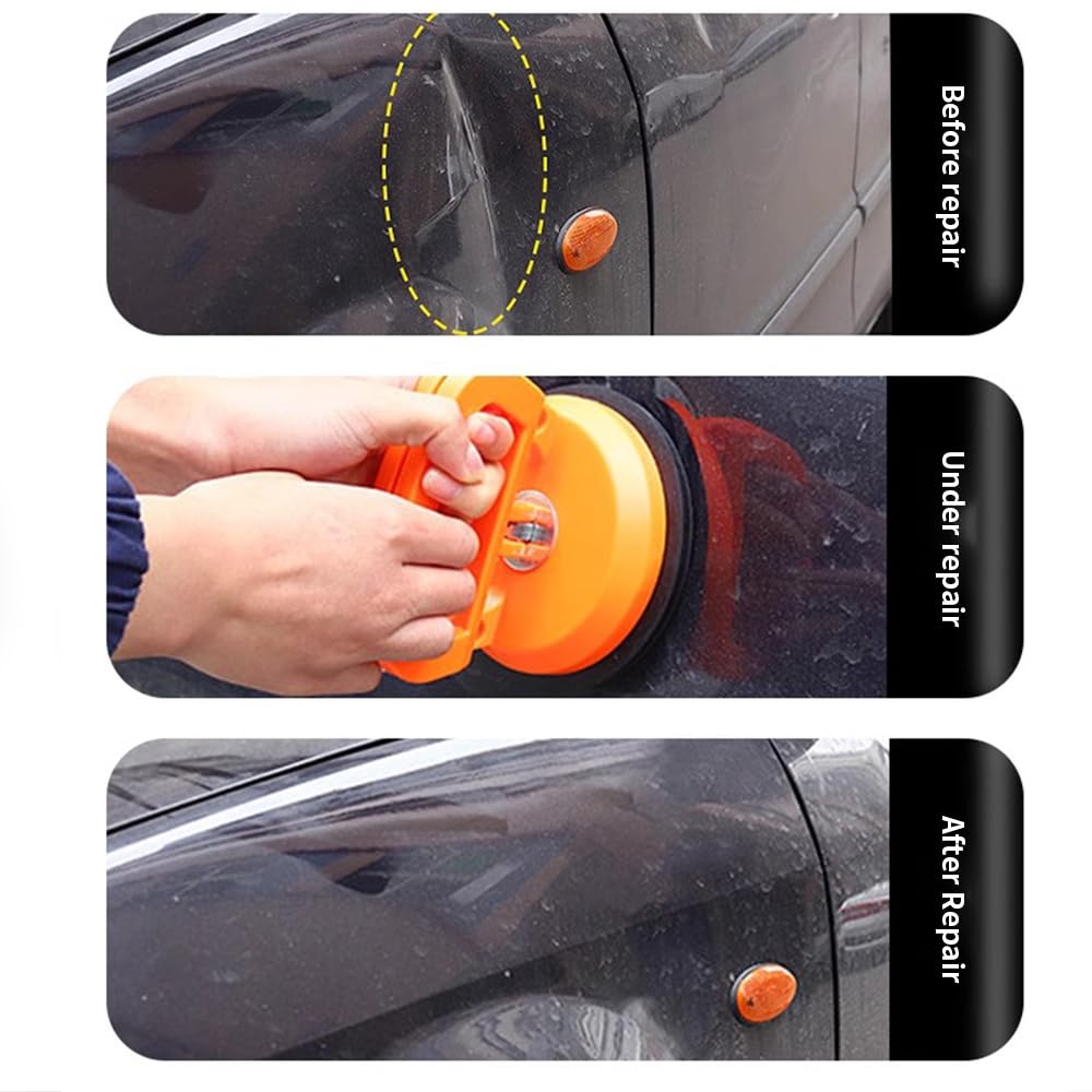 Car Dent Powerful Car Dent Dent Removal Dent Repair Puller for Car Dent and Object Movement 3-Pack Puller, Remover, Kit, Repair, Screens, Glass, Tile,