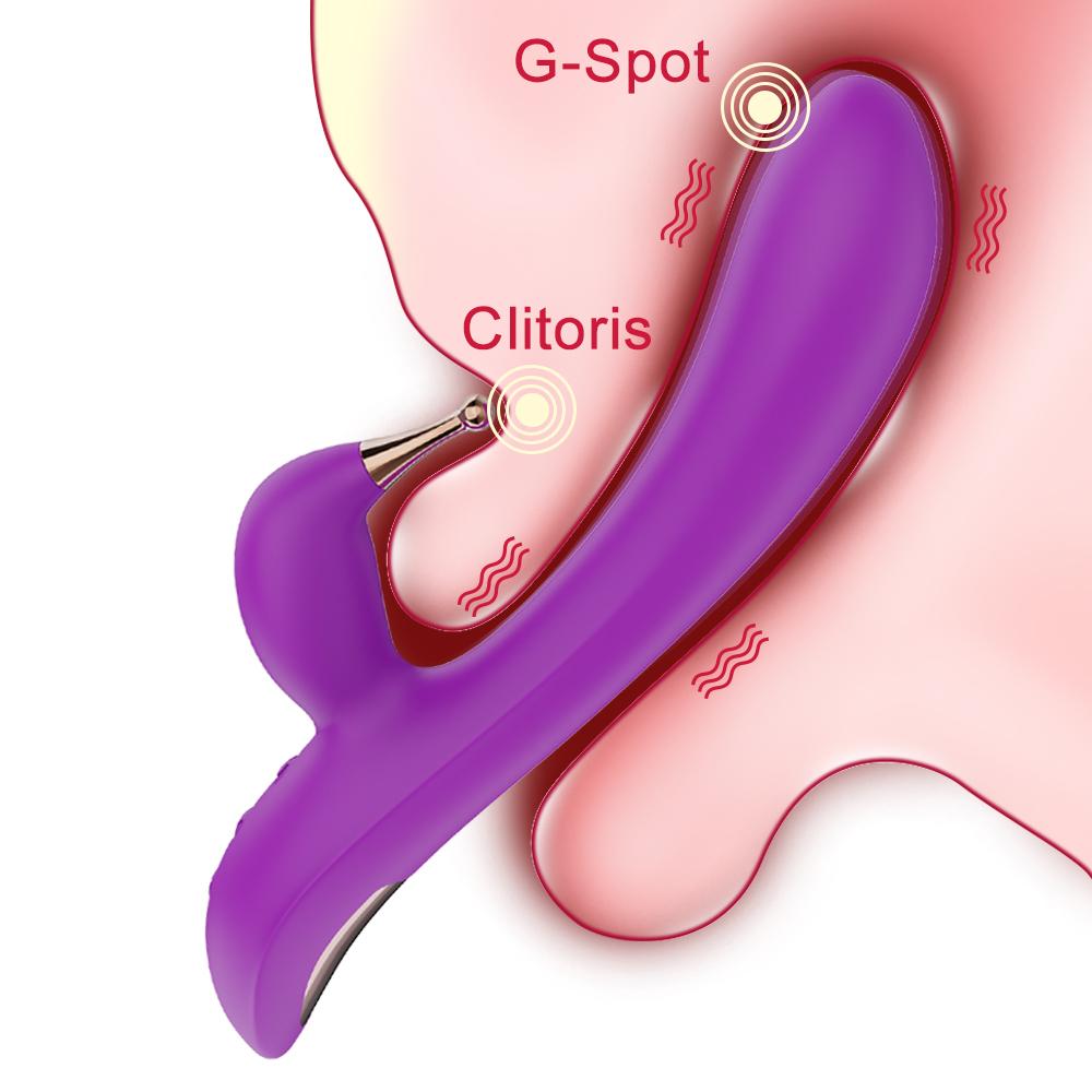 Powerful Dildos Vibrator Silicone Large Size Wand G-Spot Massager Sex Toy For Couple Clitoris Nipple Dual Stimulator For Adults