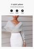 2025 Spring Off-Shoulder Knitted Pullover Sweater for Women - Long Sleeves, Versatile Inner or Outer Wear