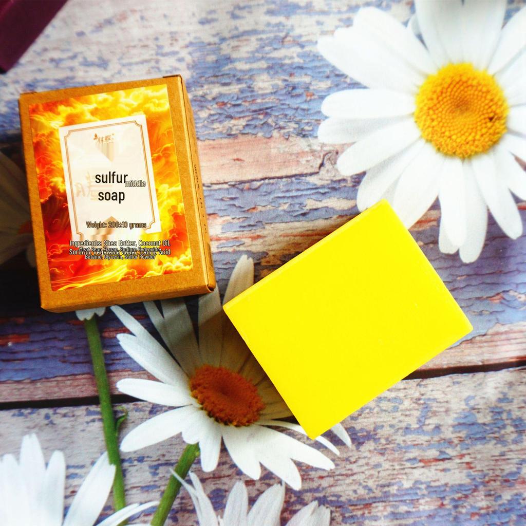 200g Yunnan Handmade Rose & Osmanthus Essential Oil Soap for Face, Hand, and Bath - Fresh Flower Scent