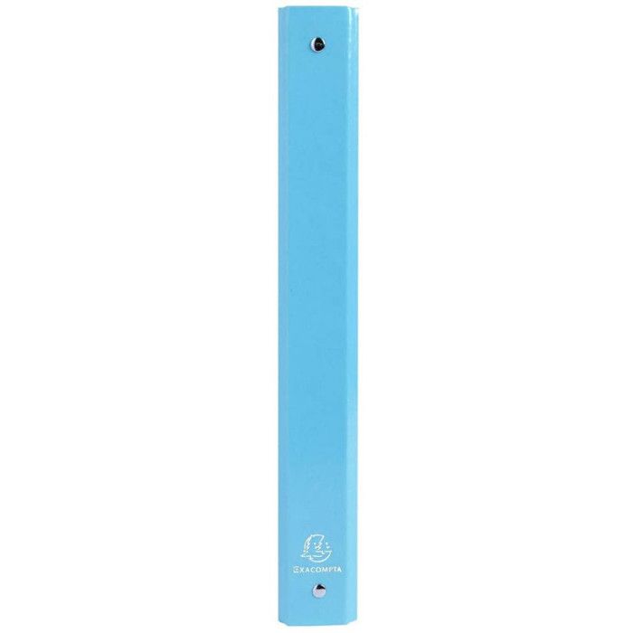 Classeur à anneaux - Iderama - 4 anneaux - 30 mm - A4 - Bleu clair - Polypropylène