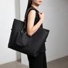 New Large-capacity Practical Tote Bag High-end Commuter Handbag First-layer Cowhide Shoulder Female