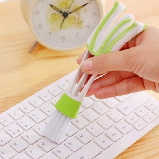 Car Air Conditioner Vent Brush Microfibre Car Grille Cleaner Auto Detailing Blinds Duster Brush Car-styling Auto Accessories