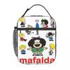 Mafalda I Rodzina Plakat Akcesoria Izolowana Torba Na Lunch Do Szkoły Torba Do Przechowywania Jedzenia Przenośny Cooler Termiczne Pudełka Na Lunch