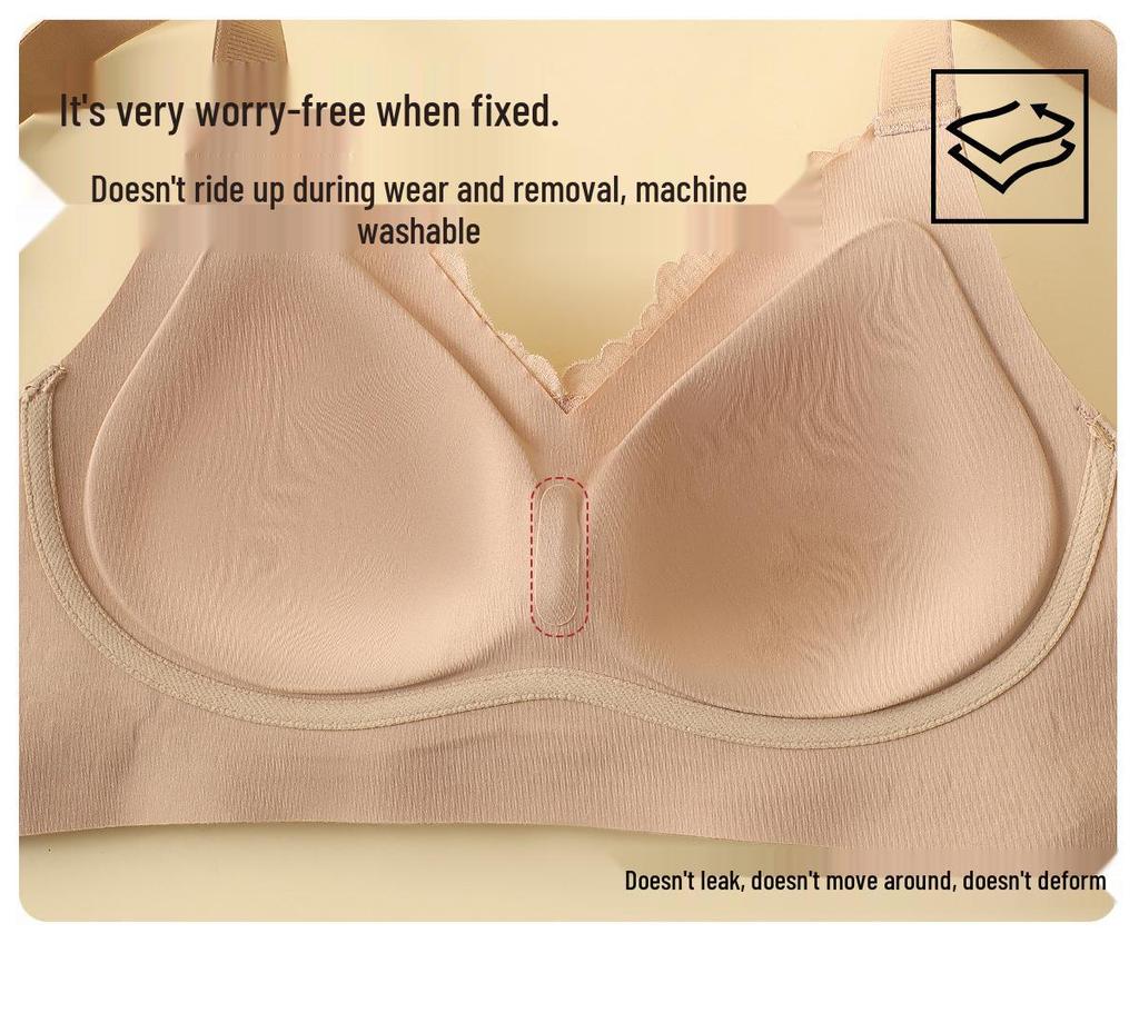 Reggiseno Push-Up in Pizzo per Seno Abbondante - Supporto Laterale, Anti-Rilassamento, Sollevante, Taglie Forti
