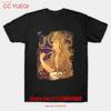 JOB Vintage Alphonse Mucha Distressed Retro T Shirt S 5XL Fast Shipping Vintage Washed Homme Comfortable Streetwear Unisex