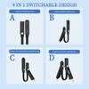 Type-C To Type-C 60W Digital Display Data Cable USB-A 27W Fast Charging Cable Keychain Lanyard Suitable for iPhone 11/16 Samsung