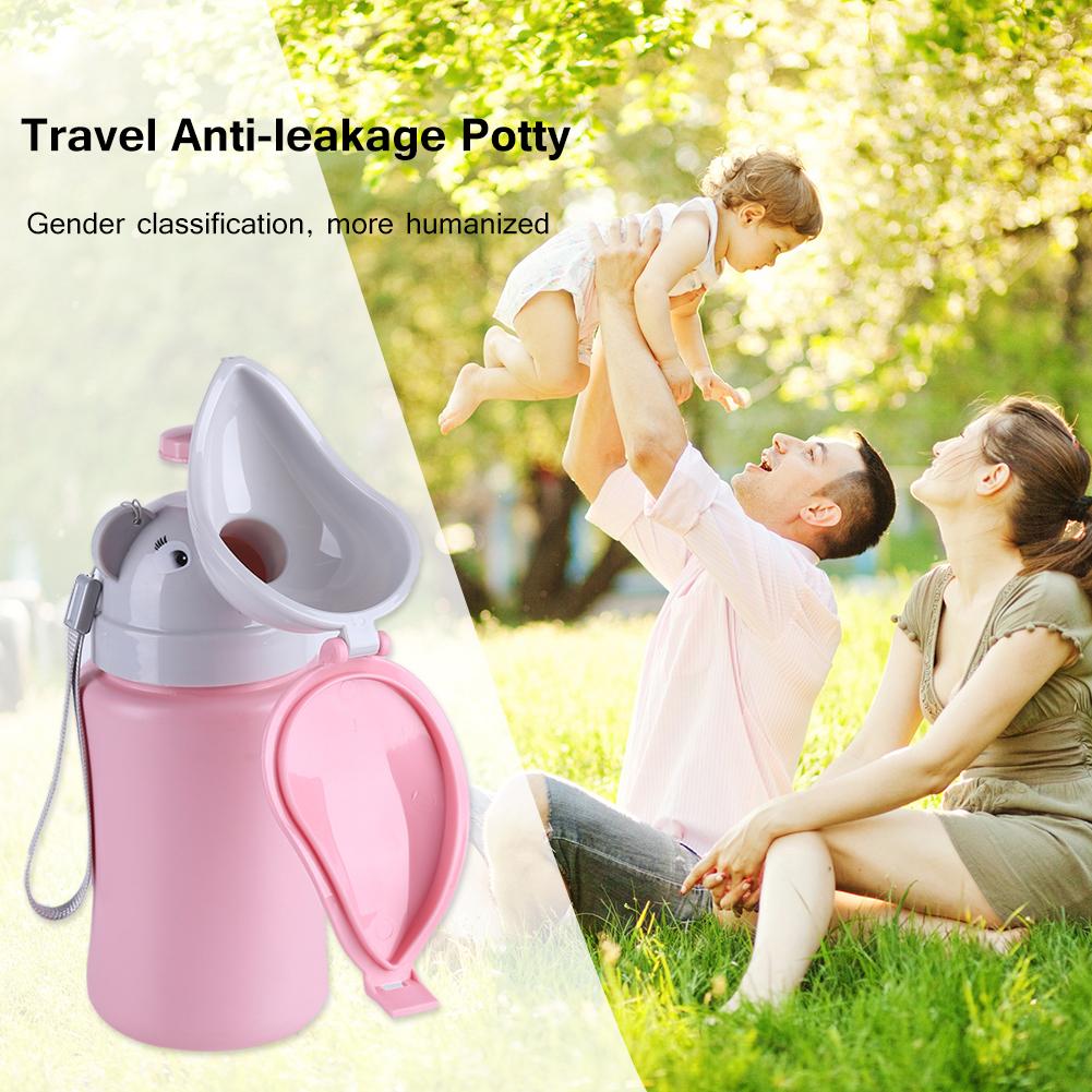 Baby Toilet Car Kids Adjustable Portable Travel Pee Funnel Pee Training Pot Boy Girl Potty Children Urinal Cartoon Urinal