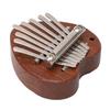 Mini Kalimba 8 Tasten Klarer und angenehmer Klang Leicht zu spielen Tragbares Daumenklavier mit Aufhängeseil