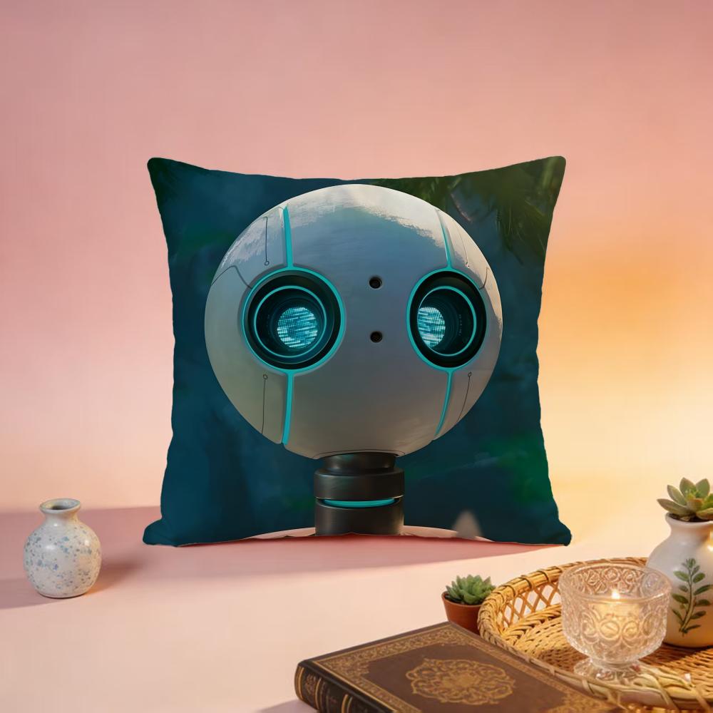 Trending TThe Wild Roboted Cushion Cover Premium SkinFriendly Pillow Case MultiPurpose for Home Office Travel