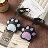 Leather Cat Paw Bag Charm Keychain Gift Cute Decoration For Bags Exquisite Charm Bag Accessories