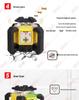 Creator Laser Level with Red and Green Light - Fully Automatic Electronic, Vertical and Horizontal Measurement, Shockproof Design