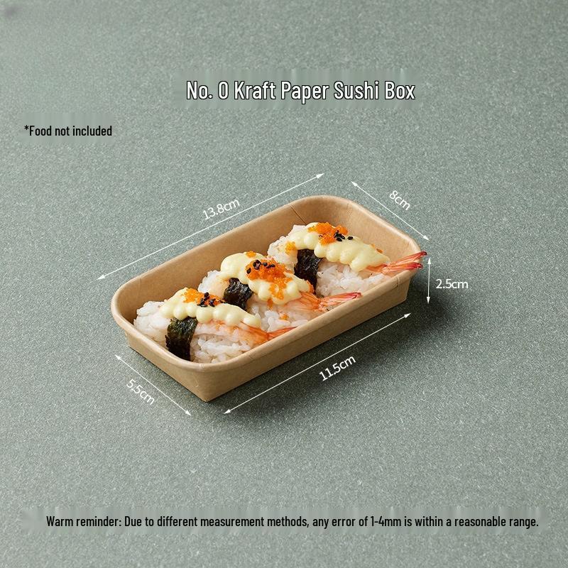 

Disposable Triangular Kraft Paper Food Trays
