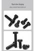 High Strength Class 12.9 Hex Bolt Set: M4-M16 Sizes