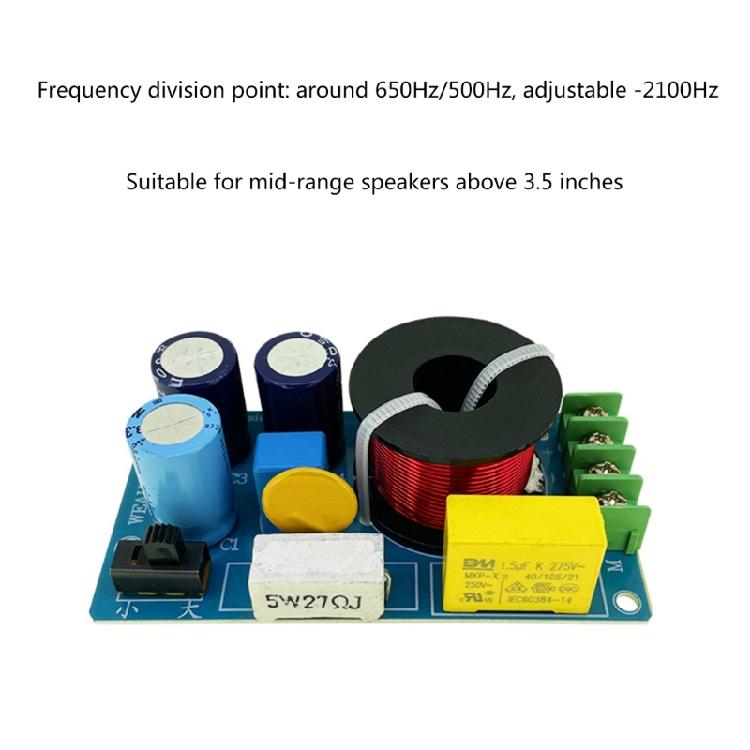 150W Medium Independent Frequency Divider Professional Speaker Crossover