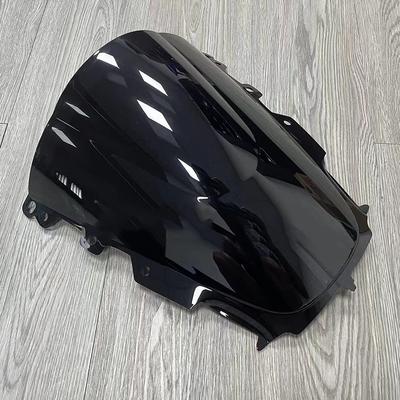 Motorrad Doppelblase Windschutzscheibe Windschild Screen Für - 2024 Yamaha YZF-R1 YZF-R1M 1000 YZF R1 R1M Schwarz