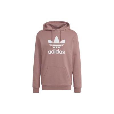 adidas Originály Mikina s kapucňou s potlačou veľkého loga Americký vintage pánske mikiny Hnedá HM9325