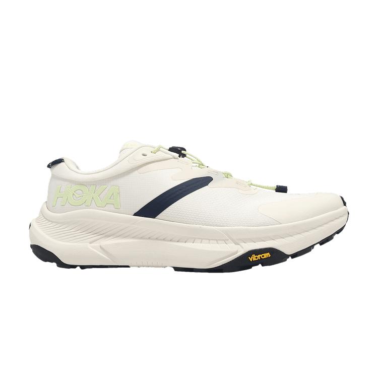 

HOKA Transport 2E Wide Alabaster Varsity Navy мужские кроссовки кремовые 1164370-ARV 44