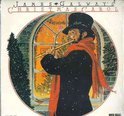 LP Record JAMES GALWAY  Christmas Carol HRC15888 RCA 1986 US Obi Classical