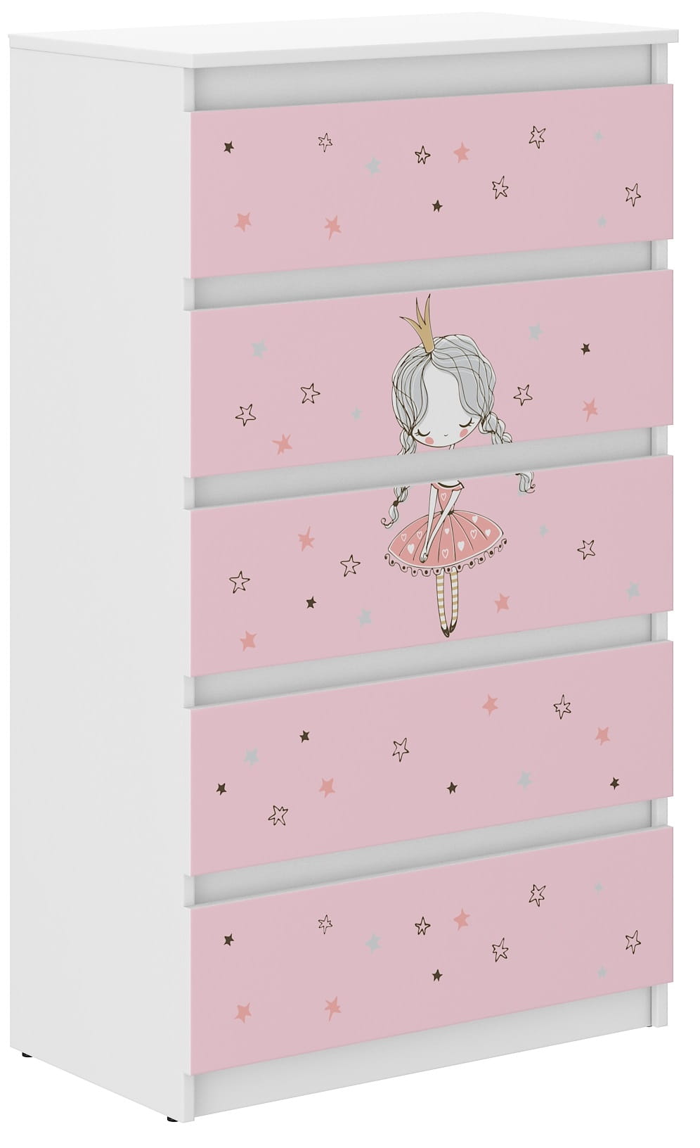 Children's chest of drawers R-5 PRINCESS