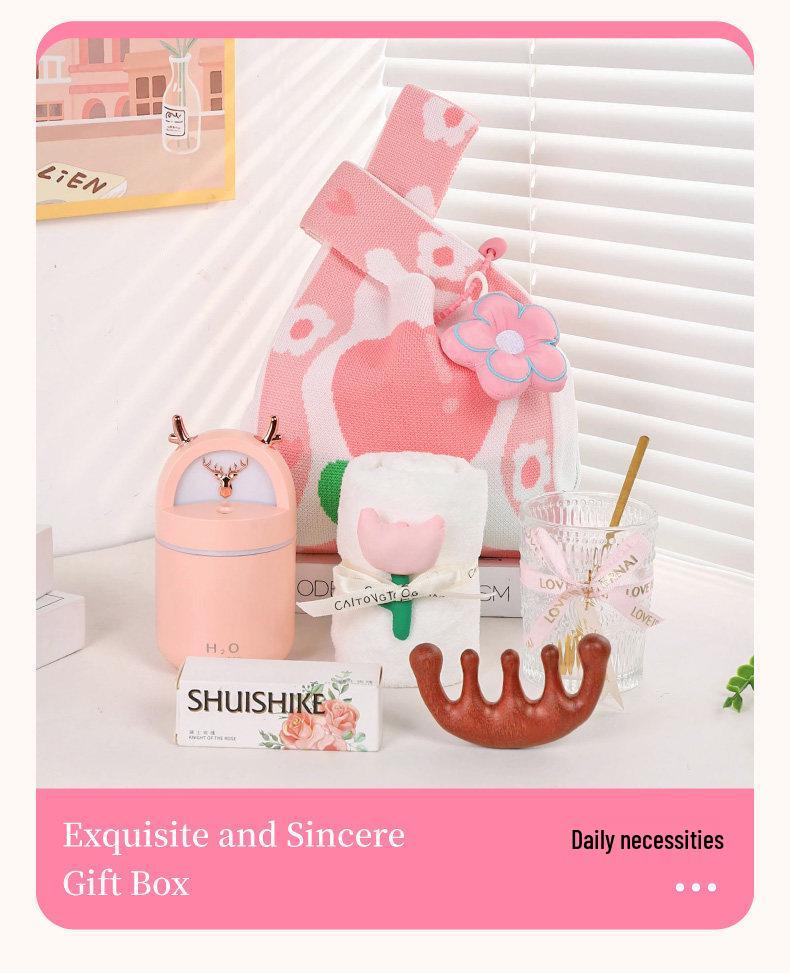 International Women's Day High-End Gift Box: Customizable Logo Souvenir for Female Employees and Clients