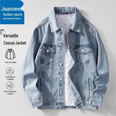 Jeanswest Herren Frühling Herbst Freizeit Outdoor Jacke