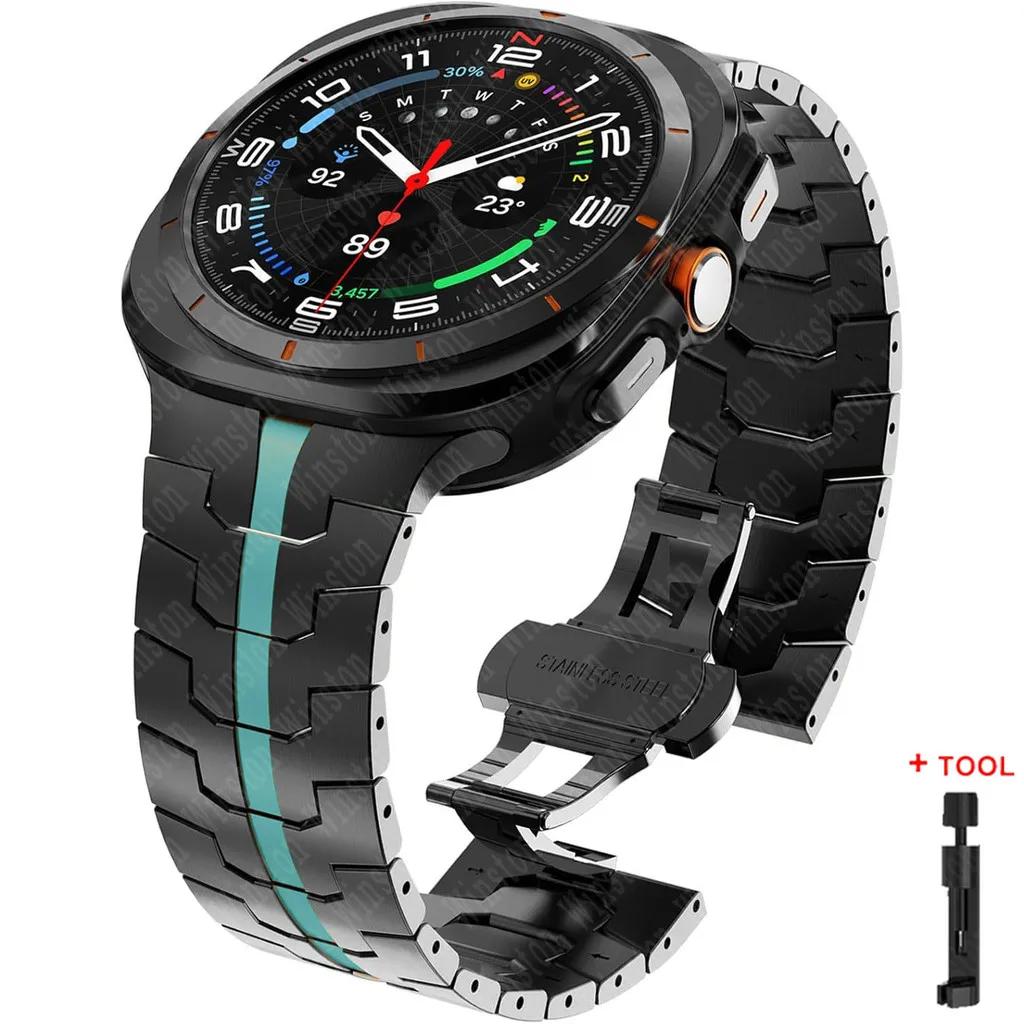 Brățară Metalică din Oțel Inoxidabil pentru Samsung Galaxy Watch Ultra 47mm Curea pentru samsung ultra 7 Galaxy Ultra 47MM Curea de Încheietură Correa