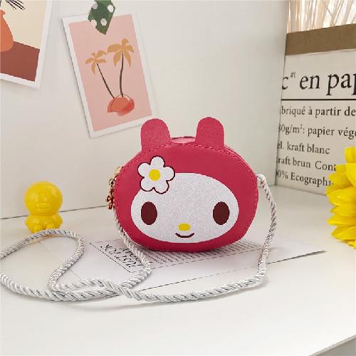 New Cute Pineapple Children's Bag Little Girl Messenger Bag Fashion Cartoon Shoulder Bag Baby Accessories Coin Purse